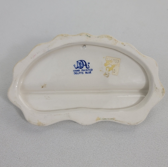 Delfts Blue Hand Painted Ceramic Spoon Holder - Picture 8 of 12